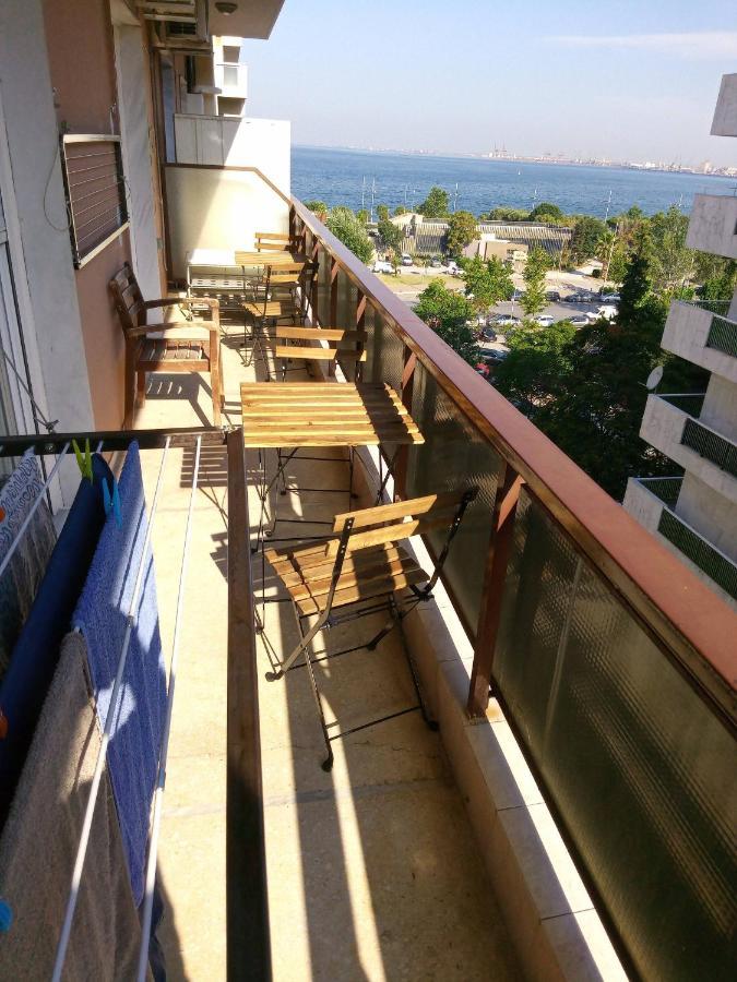 Promenade Apartment With Sea View Szaloniki Kültér fotó